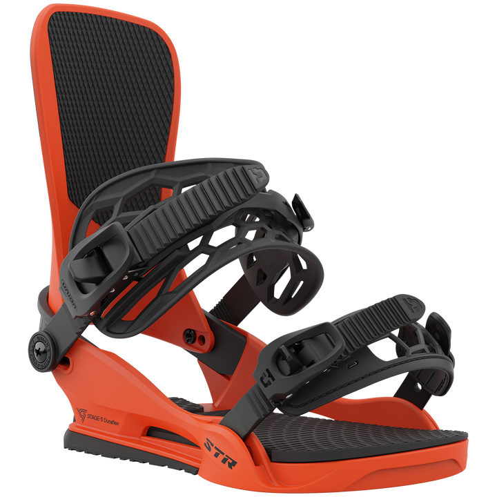 Union STR Snowboard Bindings 2023 Orange