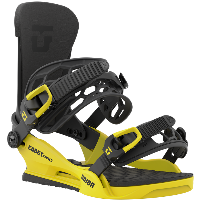 Union Cadet Pro Snowboard Binding - Kids' 2023 Electric Yellow