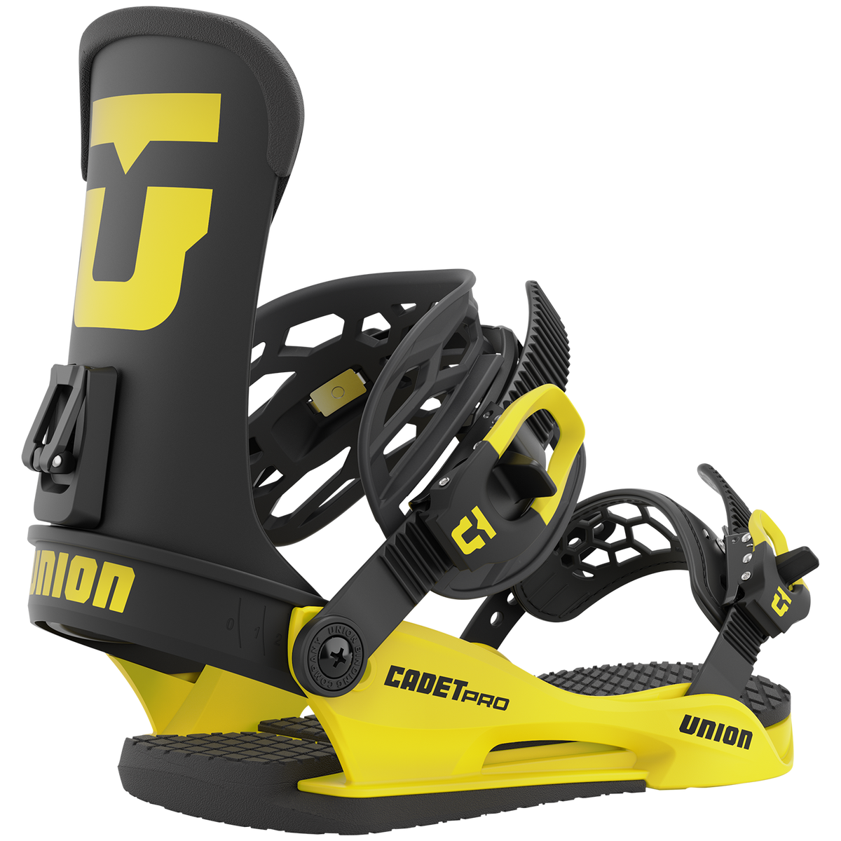 Union Cadet Pro Snowboard Binding - Kids' 2023 Electric Yellow