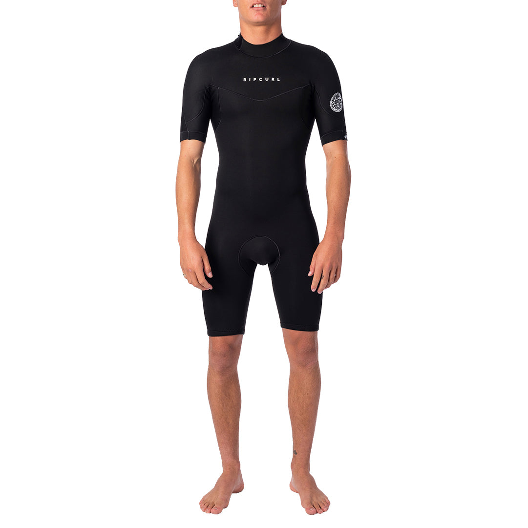 Rip Curl 2mm Dawn Patrol Back Zip Spring Suit Black