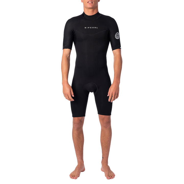 Rip Curl 2mm Dawn Patrol Back Zip Spring Suit Black
