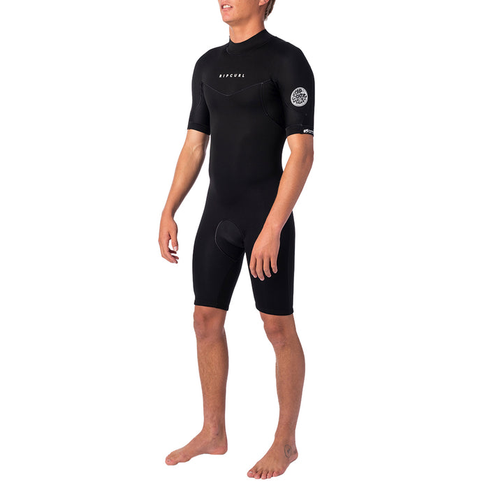 Rip Curl 2mm Dawn Patrol Back Zip Spring Suit Black