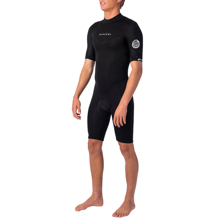Rip Curl 2mm Dawn Patrol Back Zip Spring Suit Black