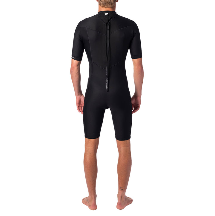 Rip Curl 2mm Dawn Patrol Back Zip Spring Suit Black