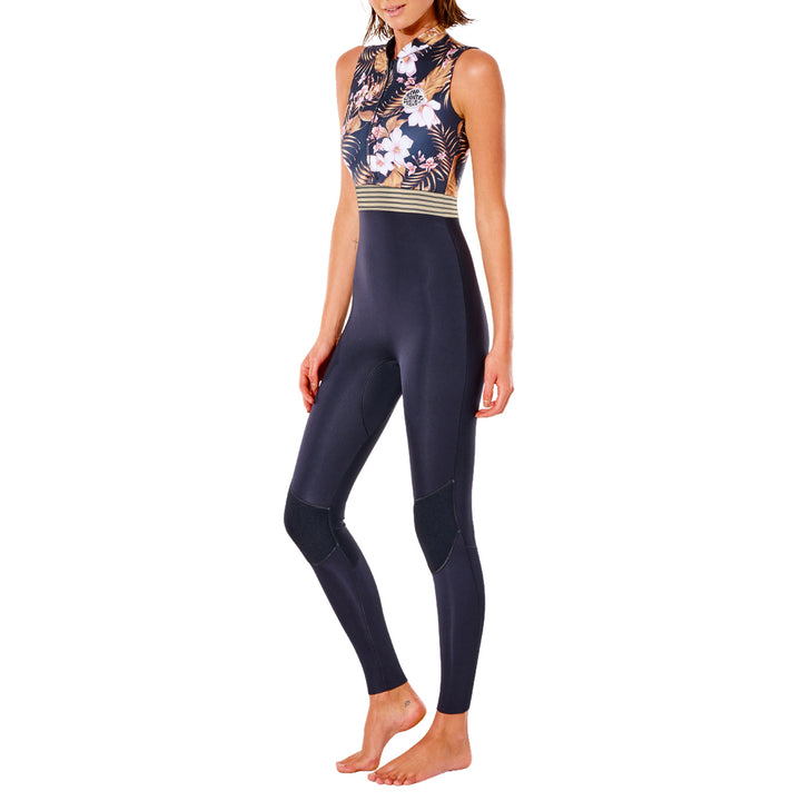 Rip Curl 1.5mm G Bomb Long Jane Wetsuit - Women's Black/Gold