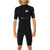 Rip Curl 2/2 E Bomb Zipper Free Short Sleeve Spring Suit Black