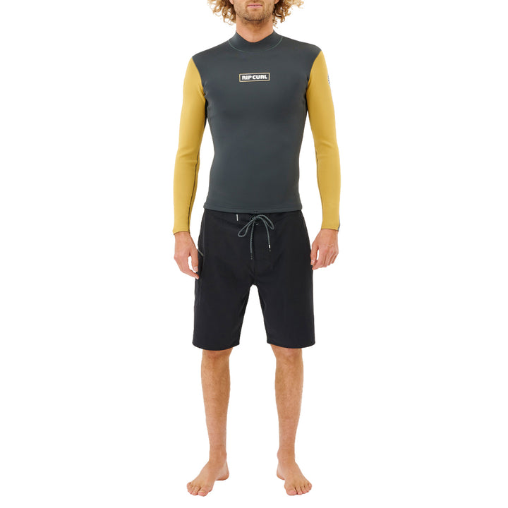 Rip Curl 1.5mm Dawn Patrol Revo Long Sleeve Jacket Mustard