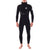 Rip Curl 4/3 E Bomb Zipper Free Hooded Wetsuit Black