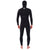 Rip Curl 4/3 E Bomb Zipper Free Hooded Wetsuit Black