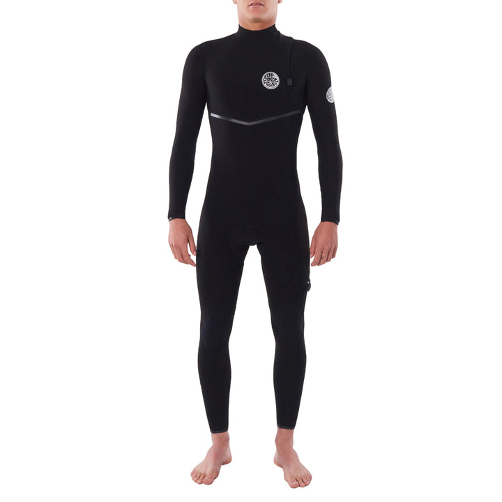 Rip Curl 3/2 E Bomb Zipper Free Wetsuit Black