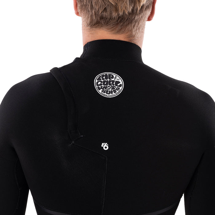 Rip Curl 3/2 E Bomb Zipper Free Wetsuit Black