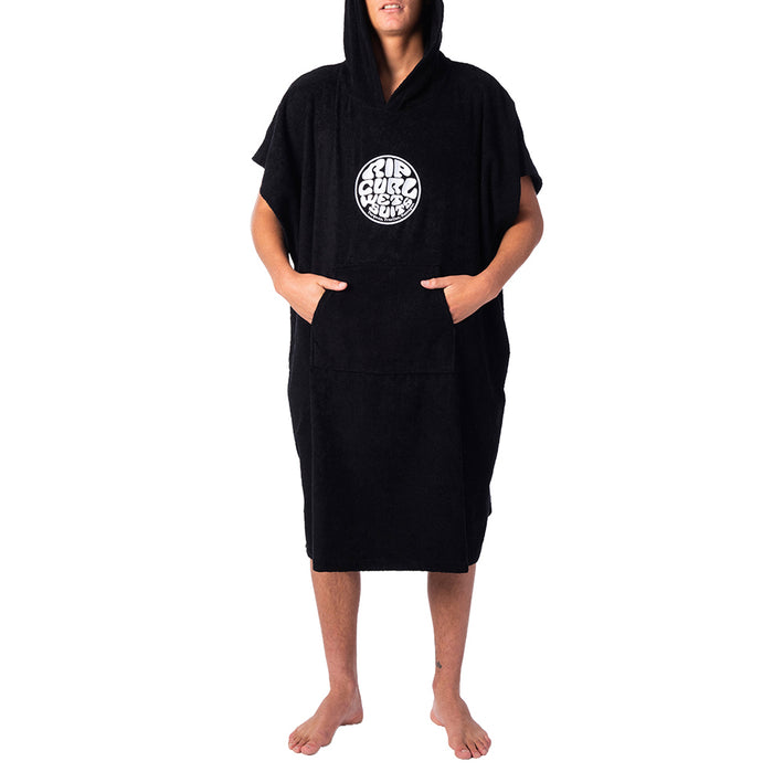 Rip Curl Icons Hooded Towel Black