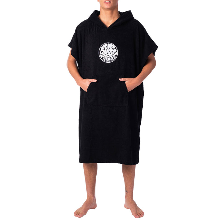 Rip Curl Icons Hooded Towel Black