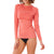 Rip Curl Golden Rays Long Sleeve UV Rashguard - Women's Coral