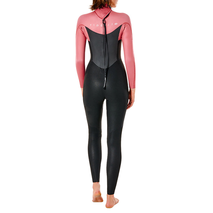 Rip Curl 3/2 Omega Back Zip Wetsuit - Women's Dusty Rose