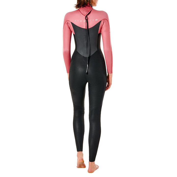 Rip Curl 3/2 Omega Back Zip Wetsuit - Women's Dusty Rose