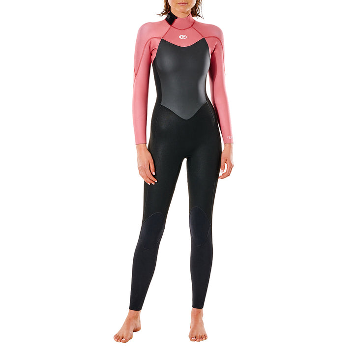 Rip Curl 3/2 Omega Back Zip Wetsuit - Women's Dusty Rose