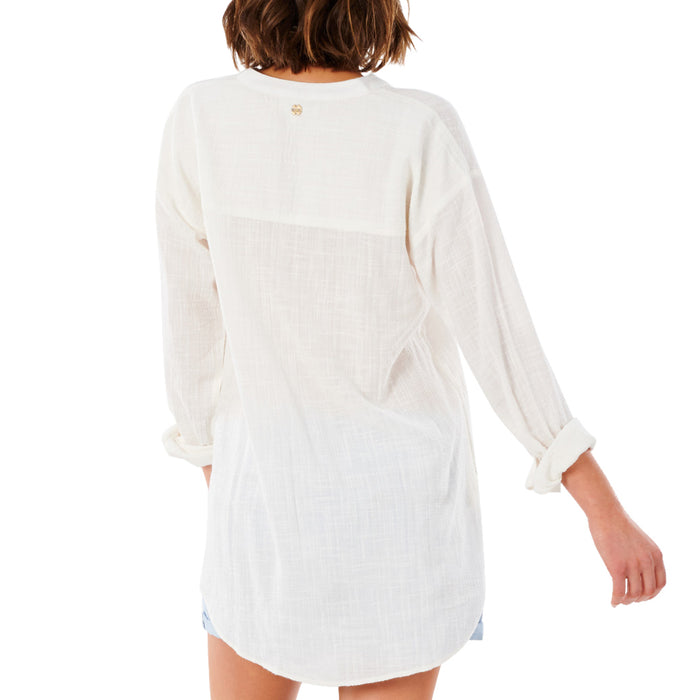 Rip Curl Classic Surf Long Sleeve Shirt - Women's Bone