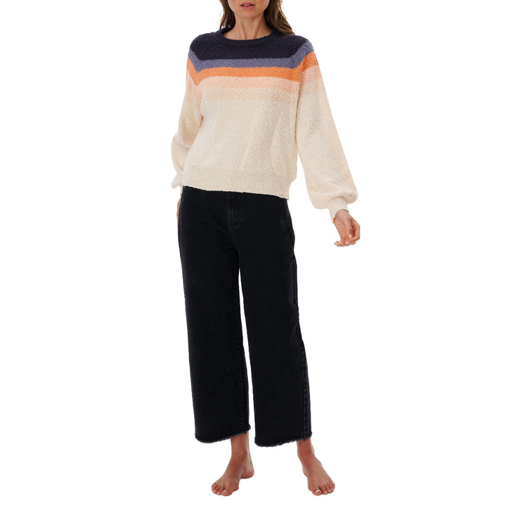 Rip Curl Melting Waves Sweater - Women's Off White