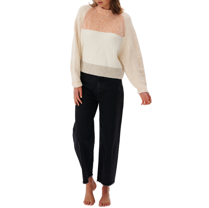 Rip Curl Seeker Crew Sweater - Women's Natural