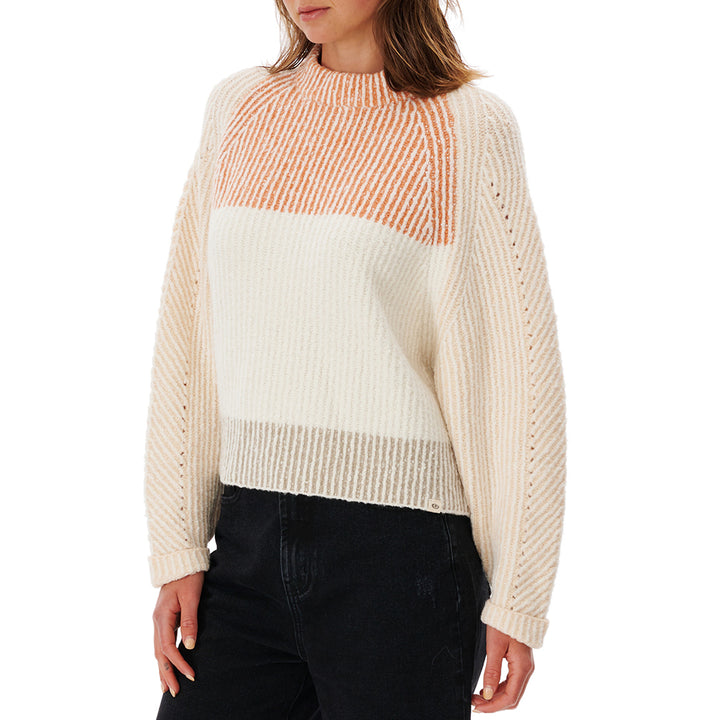 Rip Curl Seeker Crew Sweater - Women's Natural