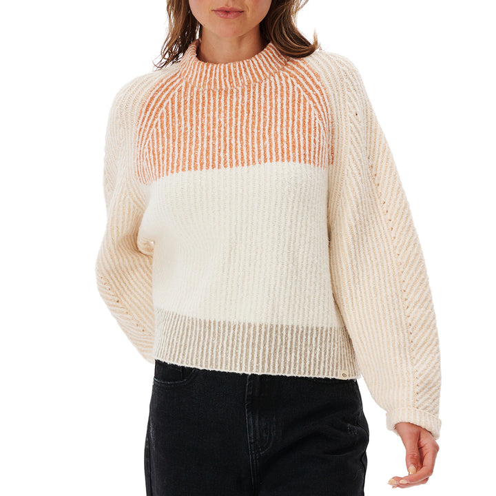 Rip Curl Seeker Crew Sweater - Women's Natural