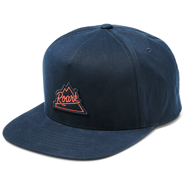 Roark Peaking 6 Panel Hat Dark Navy