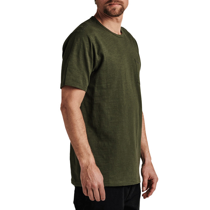 Roark Well Worn MidWeight Organic T-Shirt - Men's Desert Khaki