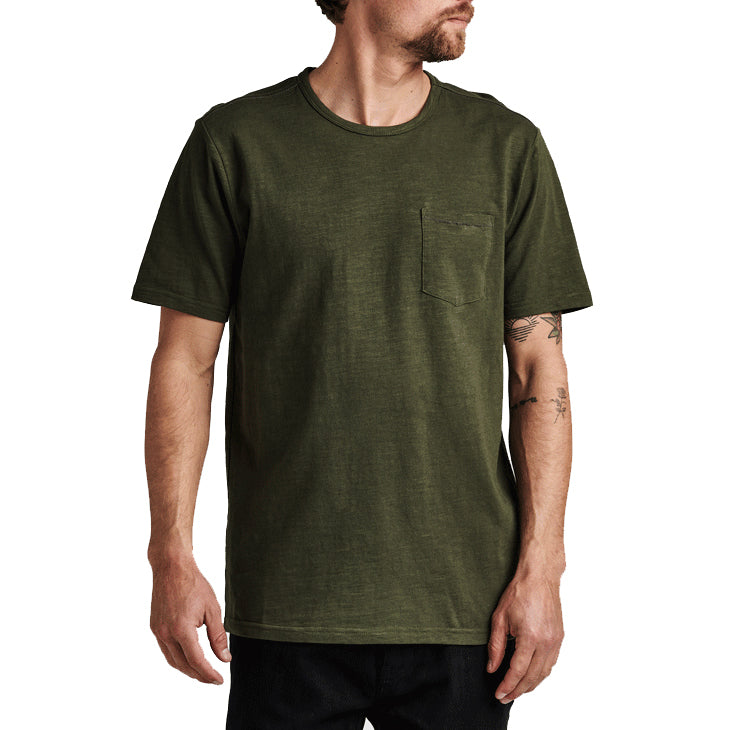 Roark Well Worn MidWeight Organic T-Shirt - Men's Desert Khaki
