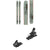 Salomon QST 106 Skis + STH2 WTR 13 Ski Bindings 2022