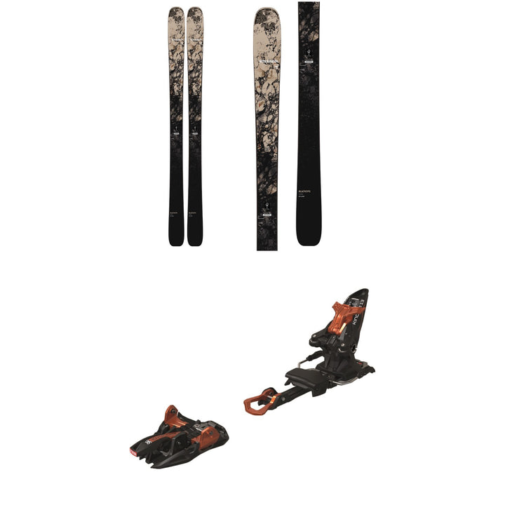 Rossignol Black Ops Escaper Skis 2022 + Marker Kingpin 13 Alpine Touring Ski Bindings 2020