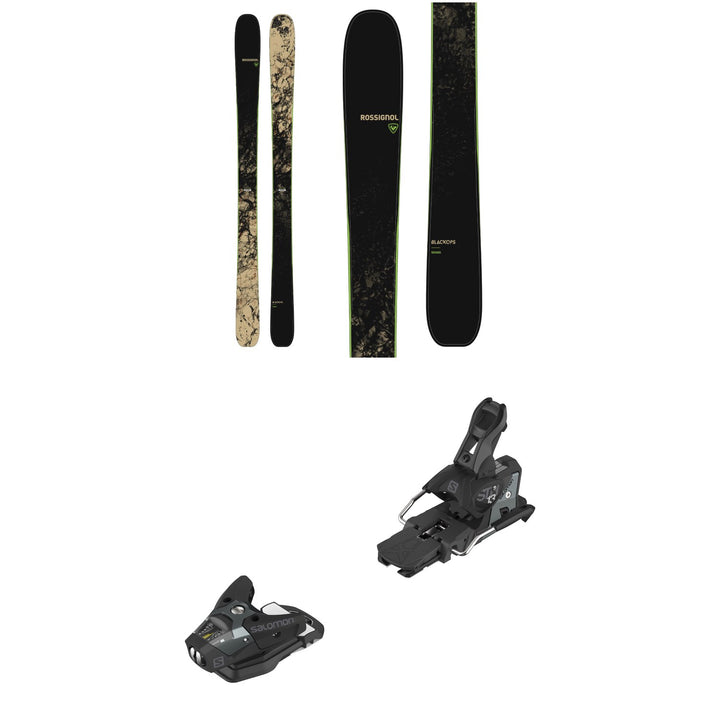Rossignol Black Ops Sender Skis + Salomon STH2 WTR 13 Ski Bindings 2022