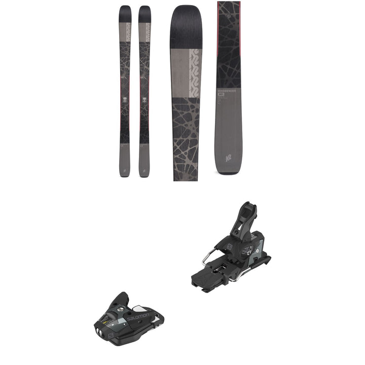 K2 Mindbender 99Ti Skis + Salomon STH2 WTR 13 Ski Bindings 2022