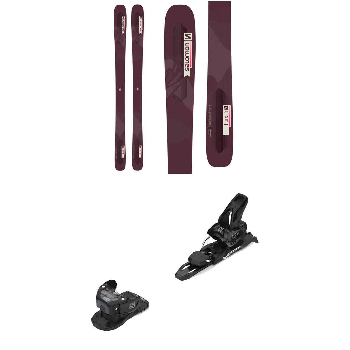 Salomon QST Lux 92 Skis - Women's + Warden MNC 11 Ski Bindings 2022