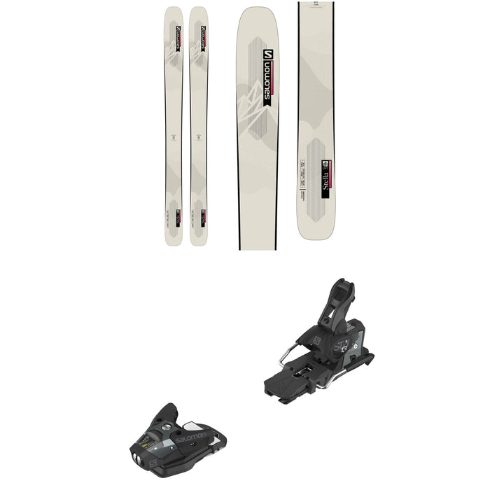 Salomon QST Stella 106 Skis - Women's + STH2 WTR 13 Ski Bindings 2022
