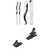 Line Skis Pandora 104 Skis - Women's + Salomon STH2 WTR 13 Ski Bindings 2022