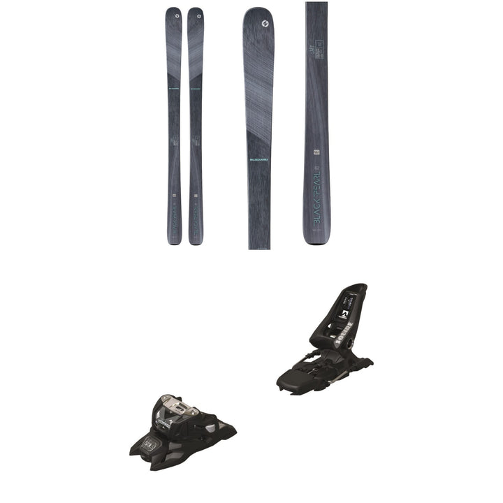 Blizzard Black Pearl 82 Skis - Women's + Marker Squire 11 ID Ski Bindings 2022