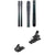 Head Kore 97 Skis - Women's + Salomon STH2 WTR 13 Ski Bindings 2022