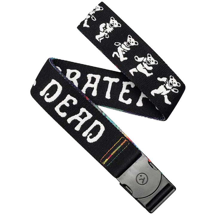 Arcade Grateful Dead Dancing Bears Belt Black
