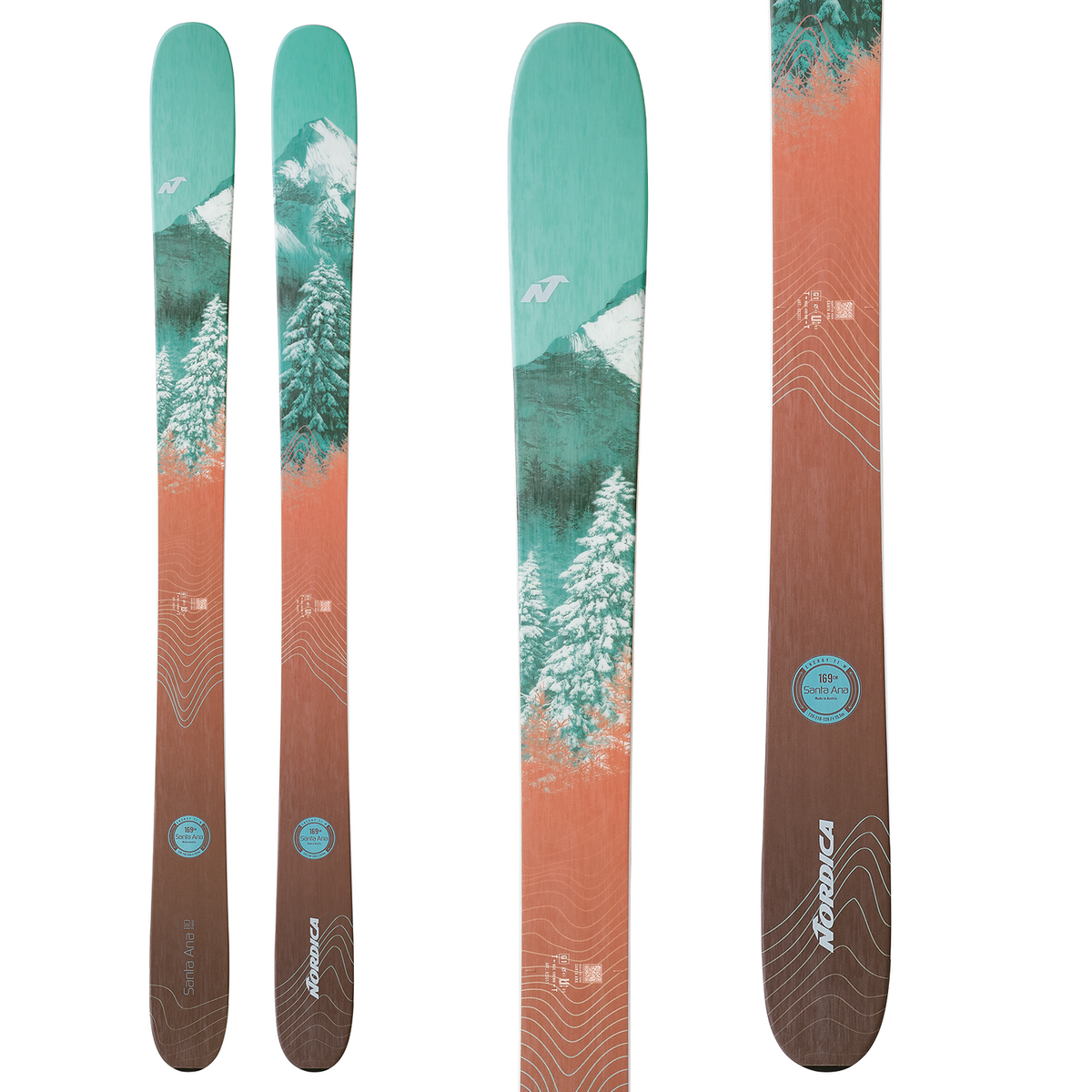 Nordica Santa Ana 110 Free Skis - Women's 2023