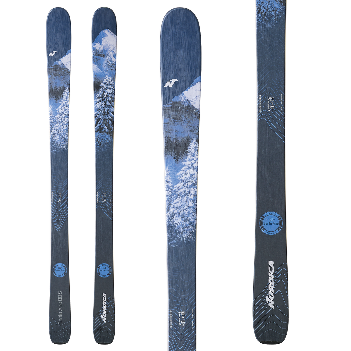 Nordica Santa Ana 80 S Skis - Kids' 2023