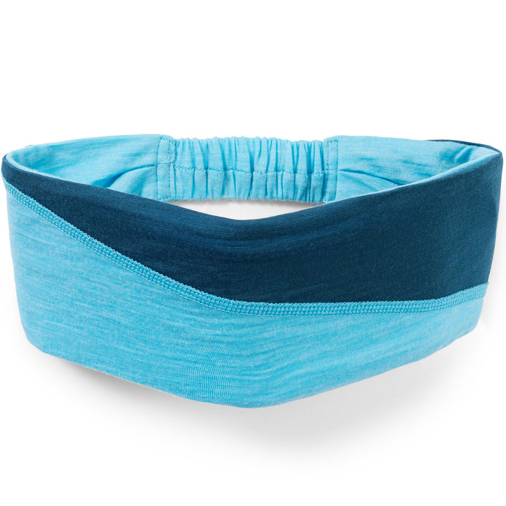 Smartwool Merino Sport 120 Headband - Unisex Ocean Spray Heather-Twilight Blue