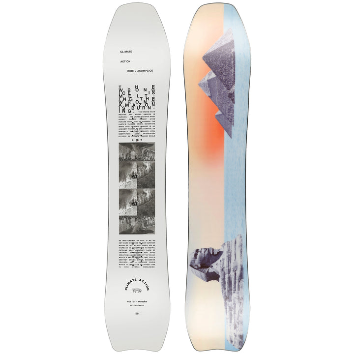 Ride Psychocandy x Akomplice Snowboard 2022