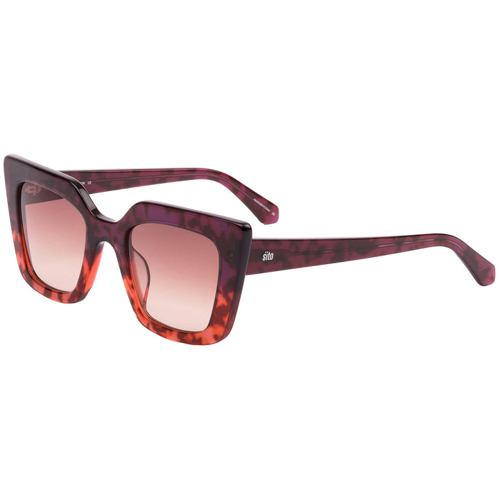 SITO Cult Vision Sunglasses Rosewood Tort/Rosewood Gradient