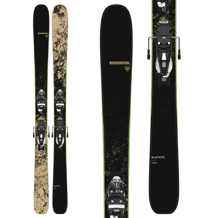 Rossignol Black Ops Sender Skis + NX 12 Konnect GW Bindings 2022
