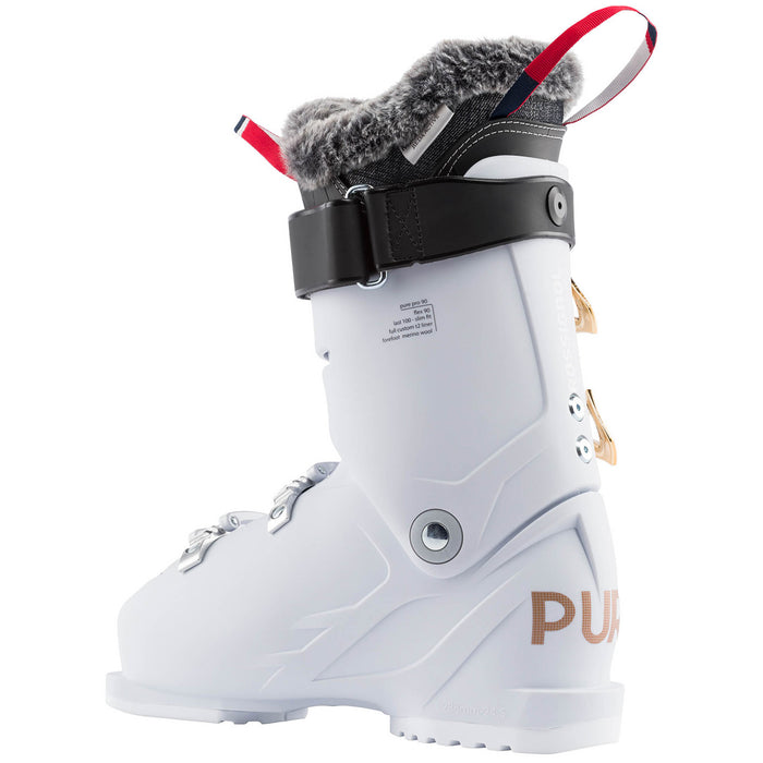 Rossignol Pure Pro 90 Ski Boots - Women's 2022 White Grey