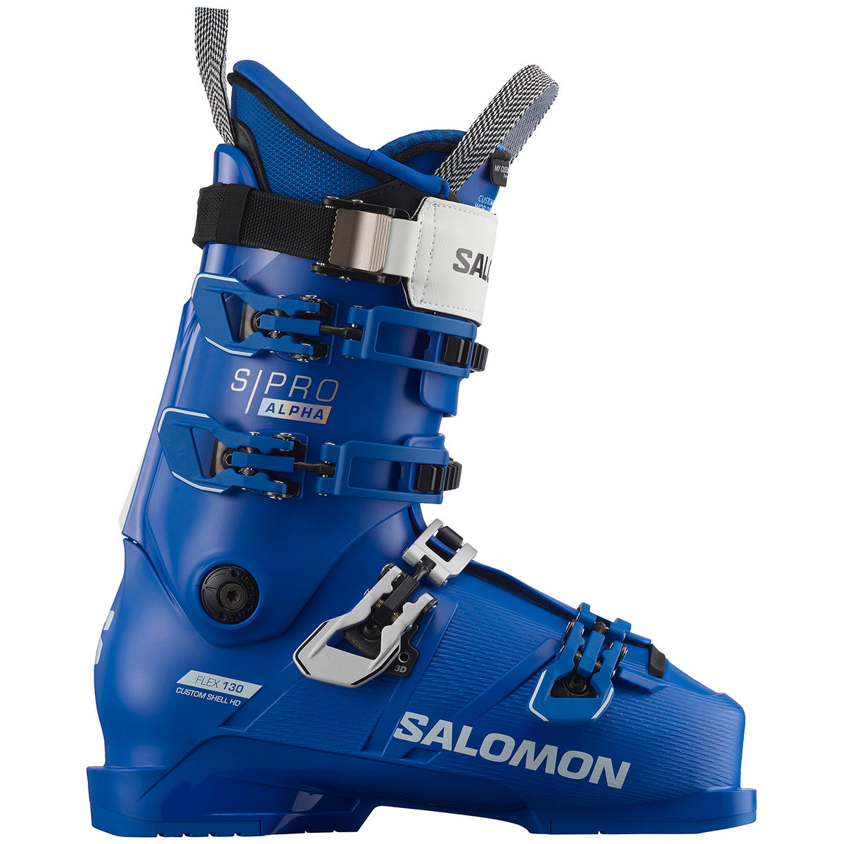 Salomon S/Pro Alpha 130 Ski Boots 2024 Race Blue/White