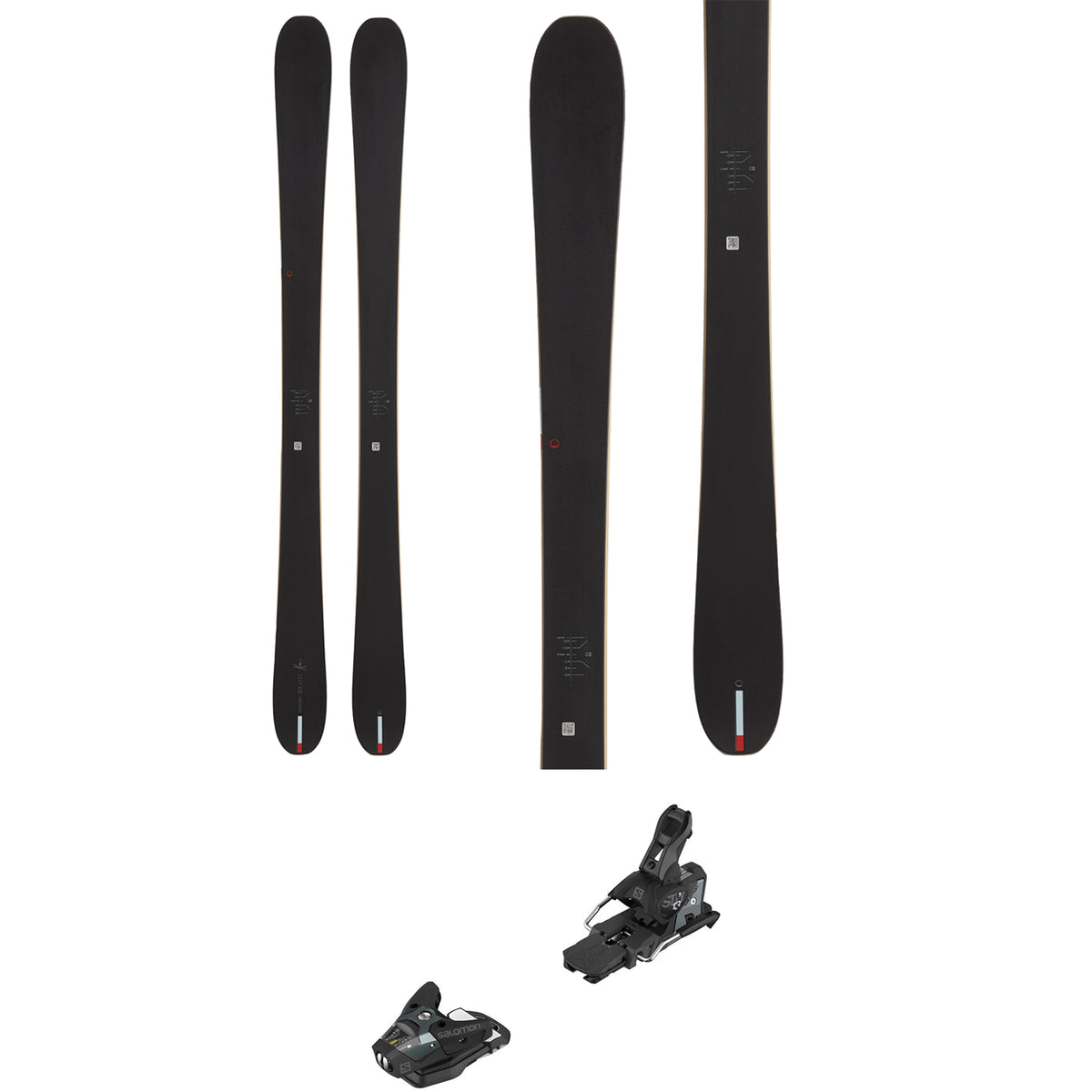 Season Kin Skis + Salomon STH2 WTR 13 Ski Bindings 2022