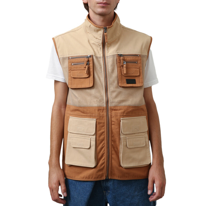 The Quiet Life Photographer Utility Vest - Men's Tan