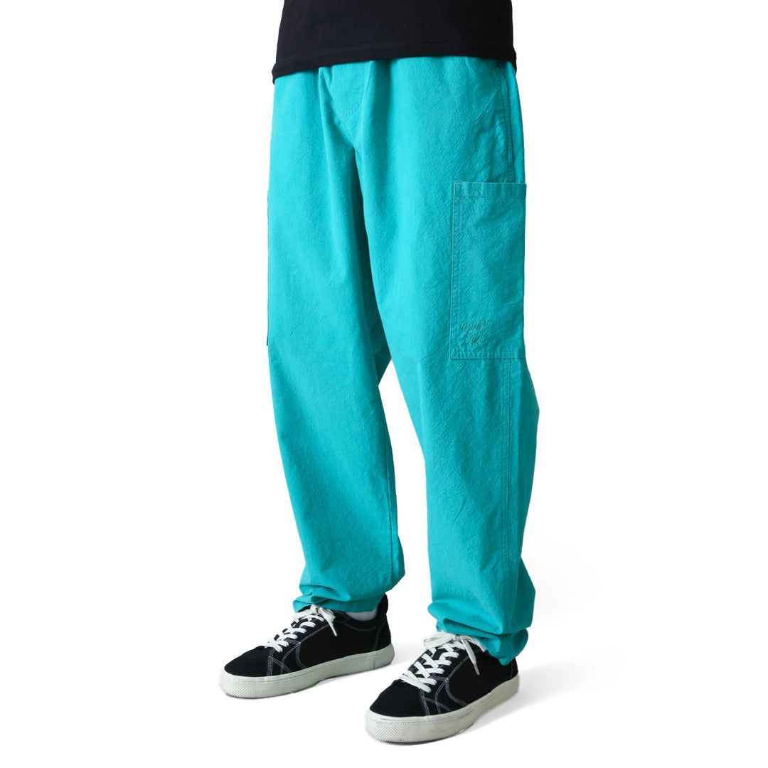 The Quiet Life Crushed Pocket Pants - Men's Teal